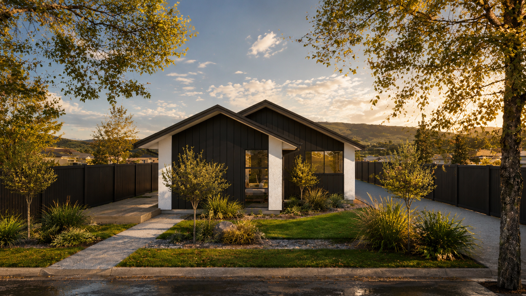 Modern Mosgiel Townhouse Living - 2 bedroom exterior render